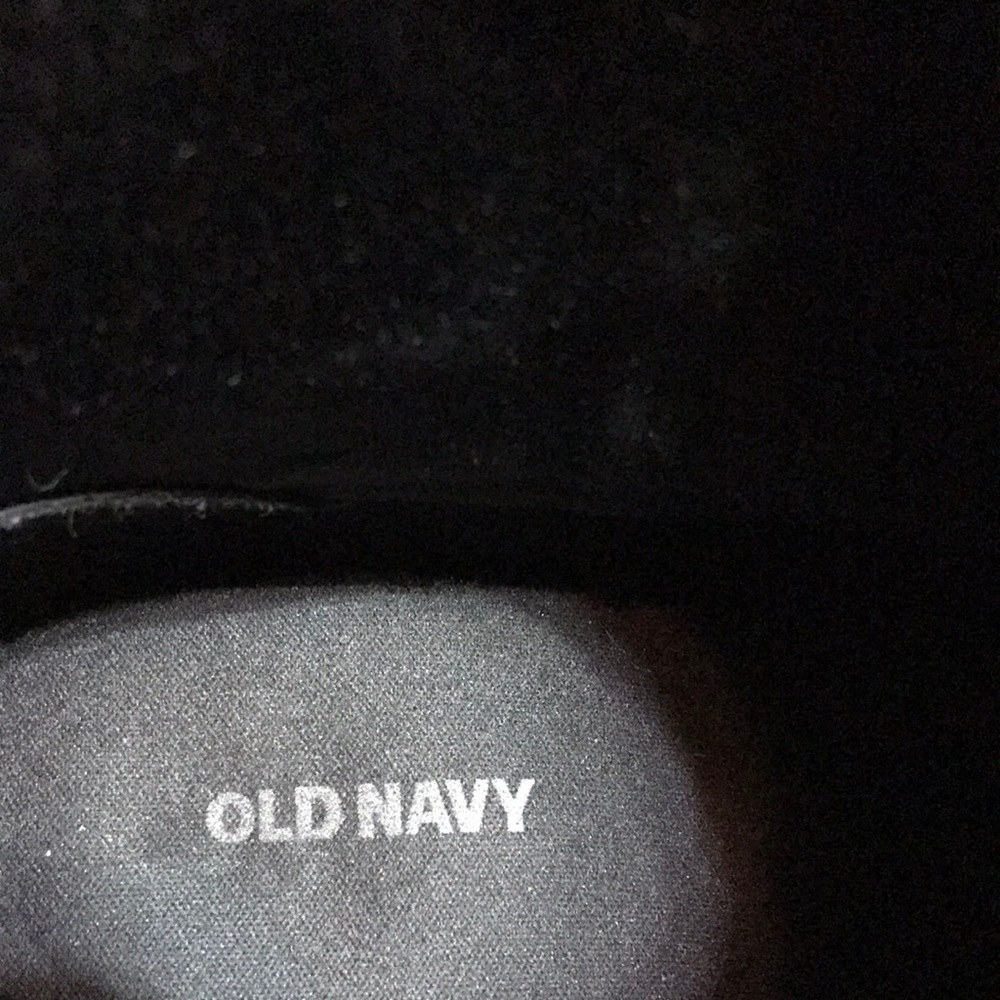 OLD NAVY—BLACKJACK—Faux Suede SideZip Chunky Stacked Heel Western Ankle Bootie—8 - Picture 3 of 17